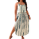 Shein Soft TieDye Plus Dress With Slit And Cinched Waist
