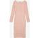Vero Moda Vmjulia LS Boatneck Calf Dress - Rosa