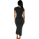 Shein Einfarbiges Bodycon Modekleid Mit Rundhalsausschnitt