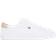 Tommy Hilfiger Baskets En Toile De Coton - Blanc