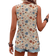 Shein Womens Casual Floral Pattern Summer Round Neck Tank Top