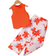 Shein Girls Casual Summer Resort Playwear Set - Flowy Sleeveless Top