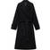 Mango Angela Oversized Double Breasted Trench Coat - Black