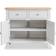 Roseland Furniture Farrow Small Sideboard 90x80cm