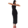 ASOS DESIGN Midaxiklänning Bodycon Modell - Svart