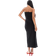 ASOS DESIGN Bodycon Midaxikjole Med Snoet Detalje - Sort