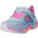 Skechers Eternal Heart Lights - Lyseblå/Orange/Pink