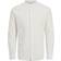 Jack & Jones Breeze Linen Blend Band Long Sleeve Shirt Weiß