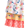 Shein 3pcs/Set Young Girls' Casual Simple Summer Cool Floral & Polka Dot Printed Dress Outfits