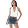 Pull&Bear Vit Topp Med Halterneck - Vit
