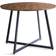Dunelm Brayden Black/Brown Dining Table 100cm