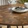Dunelm Brayden Black/Brown Dining Table 100cm