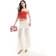Bershka Nederdel - Offwhite