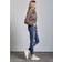 Street One Slim-Fit Jeans - Blaumeliert