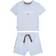 Tommy Hilfiger Logo T-Shirt And Shorts Set - Breezy Blue