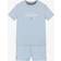 Tommy Hilfiger Logo T-Shirt And Shorts Set - Breezy Blue
