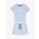 Tommy Hilfiger Logo T-Shirt And Shorts Set - Breezy Blue