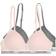 Calvin Klein Triangle Bralette 2-Pack - Silverpeony/Greyheather