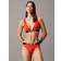 Calvin Klein Bralette Bikini Top - Intense Power - Red