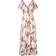 Ida Sjöstedt Maxi Kjole Caroline Dress - Creme Red Floral