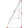 vidaXL Fodboldmål Til Børn 184 x 64 x 124 cm Med 2 Bolde Hvid