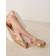 Glamorous Rhinestone Strap Slides - Gold