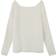 Name It Otilia Ls Slim Top T-shirts - Dam - Vit