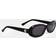 Corlin Eyewear Louise Solglasögon Unisex - Black