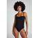 Hunkemöller Badedragt Bandeau Scallop - Sort