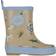 Mikk-Line Magic Gummistövel Faded Denim - Beige