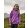 Bergans Junior Fleece Midlayer Jacket - Viola