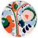 Marimekko Karuselli 2.5 Dl Glas Blue Mugg 25cl