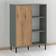 Furniture To Go Darwin 1 Door Green Oak Sideboard
