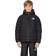 The North Face Girls' Reversible Perrito Jacket - TNF Black/Smoked Pearl
