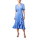 Y.A.S thea 2/4 Midi Wrap Dress Jerseyklänningar - Blå