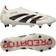 adidas Predator Elite Laceless Soft Ground Boots - Off White/Core Black/Pure Ruby