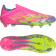 adidas F50 Elite Laceless Firm Ground Cleats - Lucid Pink/Lucid Lemon/Blue Fusion