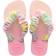 Havaianas Girls Fluffy Flip Flops - Pink