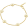Georg Jensen Daisy Armbånd I Forgyldt - White