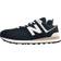 New Balance 574 M - Black/White