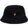 Lyle & Scott Mens Cotton Bucket Hat Jet Black