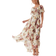 Ida Sjöstedt Maxi Kjole Caroline Dress - Creme Red Floral