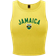 Shein Womens Jamaica Flag Yellow Tank Top