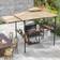Costway Beige Barbecue Canopy Tent Grill Gazebo 318 x 153 x 250 cm