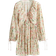 H&M Plissé Dress - White/Floral
