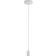 Dunelm Charlie Industrial Flex Ceiling Light - White Pendant Lamp ∅ 11cm