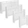 tectake Radiator Cover Vila 78 x 19 x 82 cm