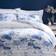 Dunelm Chinoiserie & Duvet Cover White, Blue (200x200cm)
