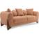 Metro Lane Teddy Boucle Sofa 216cm 3 Seater
