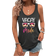 Shein Sunglasses & Casual Tank Top With Letter Print